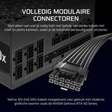 Corsair - RM1000x - ATX3.0 Voeding - 1000W - 80 PLUS Gold