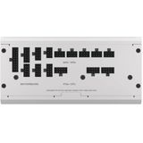 Corsair - RM1000x Shift White - PC-Voeding - Wit - 1000 Watt - 80 PLUS Gold