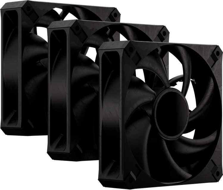 Corsair - RS120 MAX - Ventilator - 120 mm - 3 Eenheden - PWM - Zwart
