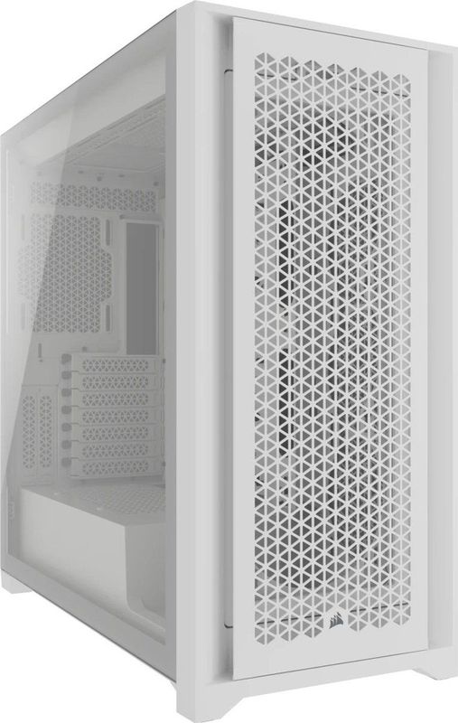 Corsair - 5000D CORE AIRFLOW - Mid-Tower ATX PC Case - Wit - Voor optimale luchtstroom