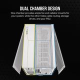 Corsair 2500D Airflow tower behuizing 2x USB-A | 1x USB-C | Tempered Glass