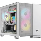 Corsair 2500D Airflow tower behuizing 2x USB-A | 1x USB-C | Tempered Glass