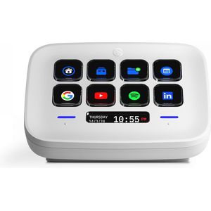 Elgato Stream Deck Neo - 8 Aanpasbare LCD Toetsen - Wit