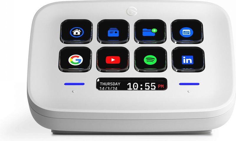 Elgato Stream Deck Neo - 8 Aanpasbare LCD Toetsen - Wit