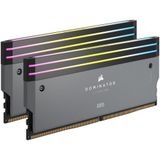CORSAIR DOMINATOR TITANIUM RGB DDR5 32GB (2x16GB) DDR5 6000MHz CL30 AMD EXPO Intel XMP iCUE Compatibel Computergeheugen – Grijs (CMP32GX5M2B6000Z30)
