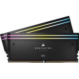 CORSAIR DOMINATOR Titanium RGB DDR5 RAM 64 GB (2 x 32 GB) DDR5 6000MHz CL30 Intel XMP iCUE - zwart (CMP64GX5M2B6000C30)
