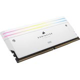 CORSAIR DOMINATOR TITANIUM RGB DDR5 RAM 64GB (2x32GB) DDR5 6000MHz CL30 Intel XMP iCUE Compatibel Computergeheugen - Wit (CMP64GX5M2B6000C30W)