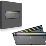 CORSAIR - DOMINATOR Titanium RGB - RAM Geheugen - Grijs - 64 GB (2 x 32 GB) - 6000 MHz CL30