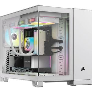 Corsair 2500X PC-Behuizing Wit Mini-ITX Micro-ATX