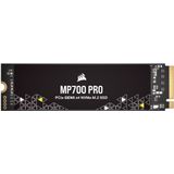 Corsair MP700 Pro 1 TB (Geen heatsink) - SSD m.2 2280 - PCI Express 5.0 x4 - NVMe - Zwart