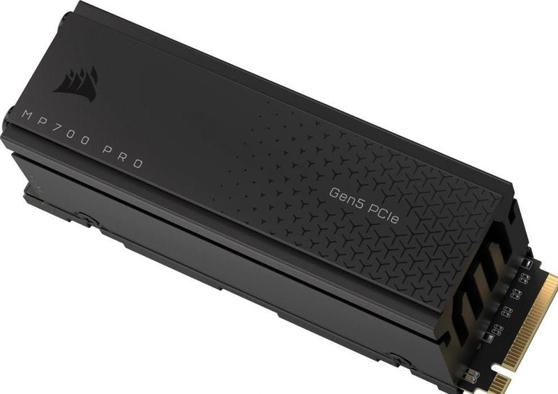 CORSAIR MP700 PRO - 4TB M.2 PCIe Gen5 x4 NVMe 2.0 SSD - Zwart - Tot 12.400MB/sec Lezen