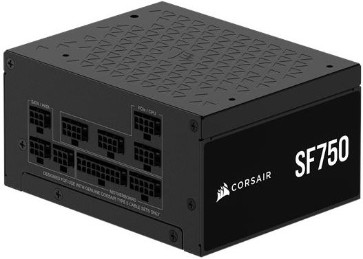 CORSAIR SF750 - Voeding - ATX12V 3.1, SFX - 80 PLUS Platinum - 750 Watt - Modulair