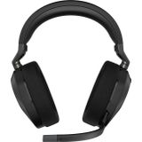 CORSAIR HS65 WIRELESS Multiplattform-Gaming-Headset Mit Bluetooth - Dolby 7.1 Surround Sound - Omnidirektionales Mikrofon - iCUE-Kompatibel - PC, Mac, PS5, PS4, Nintendo Switch, Handy - Carbon