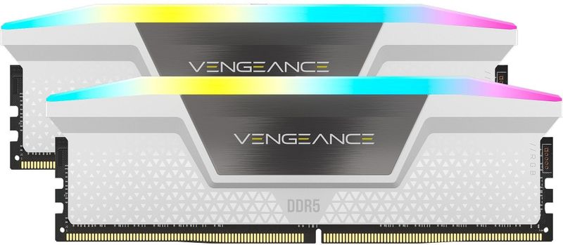 Corsair - Vengeance RGB - Geheugen - 64 GB - DDR5 - Wit - 6000 MHz