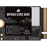 CORSAIR MP600 CORE MINI SSD 1 TB intern.2 2230 PCIe x4 (NVMe) Gen4 zwart