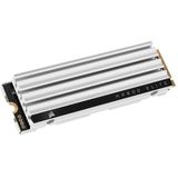 CORSAIR MP600 ELITE 2TB M.2 PCIe Gen4 x4 NVMe SSD - Geoptimaliseerd voor PS5 - Inclusief Koellichaam - M.2 2280 - Tot 7.000MB/sec Sequentieel Lezen - 3D TLC NAND met Hoge Dichtheid - Wit