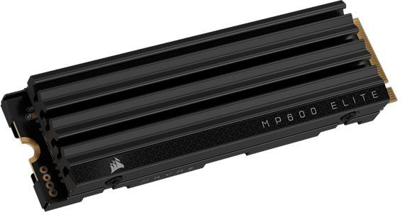 Corsair - MP600 ELITE - SSD - Zwart - 2TB - NVMe PCIe M.2