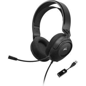 Corsair - HS35 SURROUND v2 - Gaming Headset - Zwart - 50-mm Neodymium-Drivers, Dolby Audio Surround Sound
