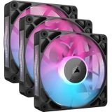 Corsair - iCUE LINK RX120 RGB - Ventilatorset - 120mm - Zwart
