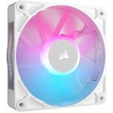 CORSAIR iCUE LINK RX120 RGB 120mm PWM Ventilator - Magnetische Koepellager - Enkele Ventilator - Wit