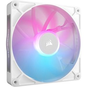 Corsair - iCUE LINK RX140 - PWM-Ventilator - Wit - 140 mm, 1700 rpm, 95,7 CFM, RGB-verlichting
