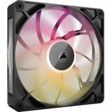 CORSAIR iCUE LINK RX140 MAX RGB Ventilator - Zwart - PWM - Hoge Statische Druk