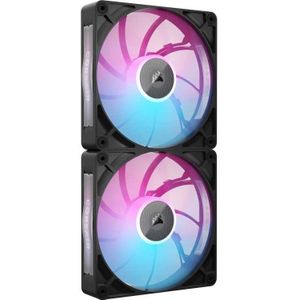 CORSAIR - iCUE LINK RX140 MAX - Ventilator - Zwart - 140 mm PWM - Hoge Statische Druk - RGB Verlichting