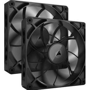 CORSAIR - iCUE LINK RX140 MAX - Ventilator - Zwart - 140 mm PWM - Hoge Statische Druk - Vloeibaar Kristal Polymeer