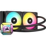 Corsair - iCUE H100i ELITE CAPELLIX XT - Vloeibare CPU Koeler - Zwart - 240mm Radiator