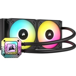 Corsair - iCUE H100i ELITE CAPELLIX XT - Vloeibare CPU Koeler - Zwart - 240mm Radiator