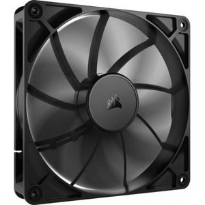 CORSAIR RS140 PWM Black - Ventilatorhuis 140mm - 95.5 cfm - 330 - 1700 rpm - 10 - 36 dBA - 4-pin PWM - zwart