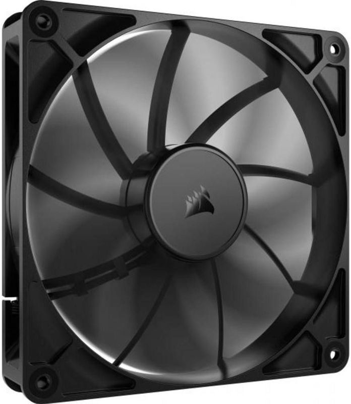 CORSAIR RS140 PWM Black - Ventilatorhuis 140mm - 95.5 cfm - 330 - 1700 rpm - 10 - 36 dBA - 4-pin PWM - zwart