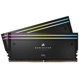 CORSAIR - DOMINATOR Titanium RGB - DDR5 RAM - Zwart - 96 GB (2 x 48 GB) 7000 MHz CL40 Intel XMP
