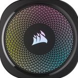 CORSAIR iCUE Link TITAN 360 RGB - Vloeistofkoeler - Zwart - 360 mm Radiator - 3x RX120 RGB-fans