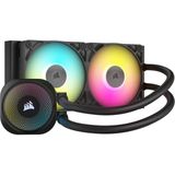 CORSAIR iCUE LINK TITAN 240 RX RGB Flüssig-CPU-Kühler – 240mm AIO – 2x RX120 RGB-Lüfter Inklusive – Geeignet Für Intel LGA 1851/1700, AMD AM5/AM4 – Inklusive iCUE LINK System Hub – Weiß