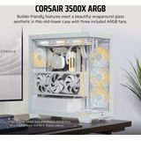 Corsair 3500X ARGB White - Midtowermodel