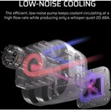 CORSAIR NAUTILUS 360 RS ARGB Vloeibare CPU-koeler - 360 mm AIO - Zwart