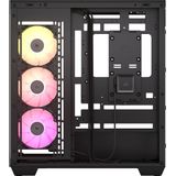 Corsair iCUE LINK 3500X RGB Black - Midtowermodel ATX - Tempered Glass - zwart