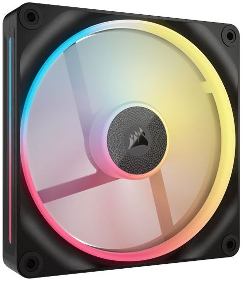 CORSAIR - iCUE LINK LX140-R - Ventilator - Zwart - 140 mm PWM, RGB, Geluidsarm, 2000 tpm