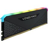 Corsair - Vengeance RGB RS - RAM Geheugen - Zwart - 1x 16 GB - 3600 MHz - DDR4 - DIMM 288 pin