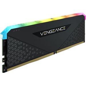 Corsair - Vengeance RGB RS - RAM Geheugen - Zwart - 1x 16 GB - 3600 MHz - DDR4 - DIMM 288 pin