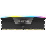 Corsair VENGEANCE RGB DDR5 RAM 32GB (2x16GB) 5200MHz CL40 Intel XMP iCUE Kompatibel Computer Speicher - Schwarz (CMH32GX5M2B5200C40)