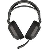 Corsair HS80 MAX Draadloze multiplatform gaming headset met Bluetooth - Dolby Atmos - microfoon in streamingskwaliteit - iCUE compatibel - pc, Mac, PS5, PS4, mobiel - staalgrijs