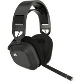 Corsair CA-9011295-EU HS80 MAX WIRELESS Multiplatform Gaming Headset met Bluetooth - Dolby Atmos - Microfoon van Uitzendkwaliteit - iCUE Compatibel - PC Mac PS5 PS4 Mobiel - Staalgrijs Eén maat