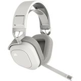 Corsair HS80 MAX Wireless Multiplattform Gaming Headset Mit Bluetooth - Dolby Atmos - Mikrofon in Broadcast-Qualität - iCUE-Kompatibel - PC, Mac, PS5, PS4, Mobile - Weiß