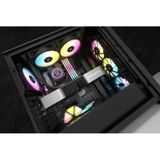 Corsair iCUE H100i Elite LCD XT Liquid CPU-koeler - IPS LCD-display - twee AF120 RGB Elite ventilatoren - 240 mm radiator - geschikt voor Intel® LGA 1700, AMD AM5 en Plus - zwart