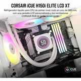 Corsair - iCUE H150i ELITE LCD XT - CPU Waterkoeler - Wit