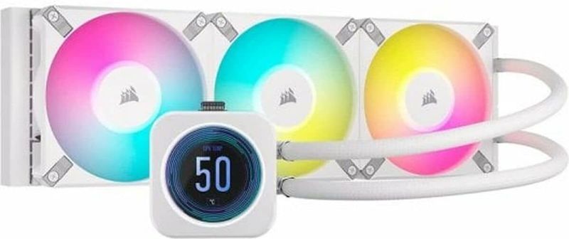 Corsair - iCUE H150i ELITE LCD XT - CPU Waterkoeler - Wit