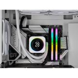 Corsair VENGEANCE RGB DDR5 32GB (2 x 16 GB) 6000MHz C36 Intel geoptimaliseerd desktopgeheugen (dynamische tienzone RGB-verlichting, ingebouwde spanningsregeling, aangepaste XMP 3.0-profielen) Wit