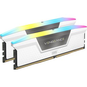 CORSAIR - Vengeance RGB - RAM - 32 GB - Wit - DDR5 6000 MHz